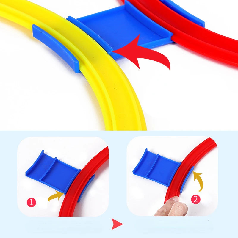 10 Interlocking Jump Hoops – Children’s Indoor & Outdoor Fitness and Agility Training Set with Connectors – 3 Sizes for Ages 2+ - Home Fads