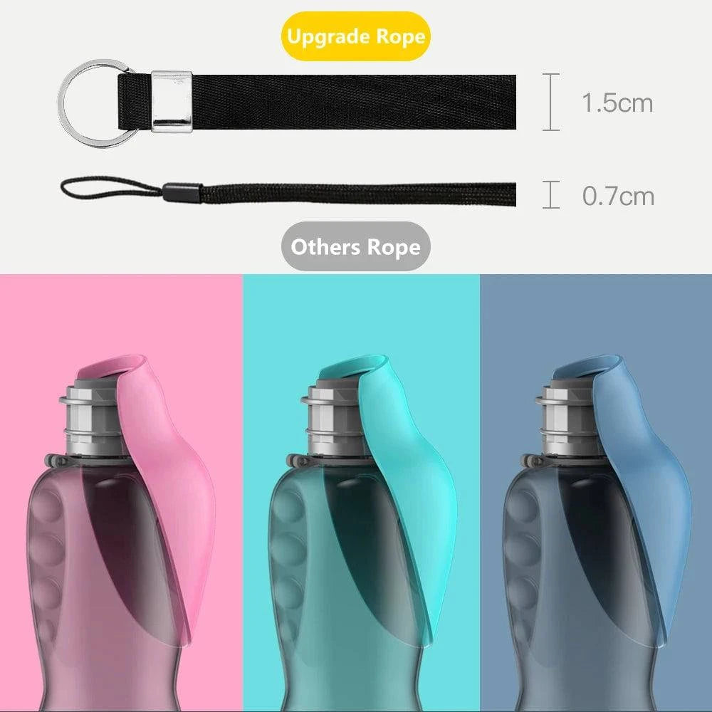 800ml Dog Water Bottle: Portable Drinking Solution for Dogs of All Sizes - Essential Outdoor Pet Accessory - Home Fads