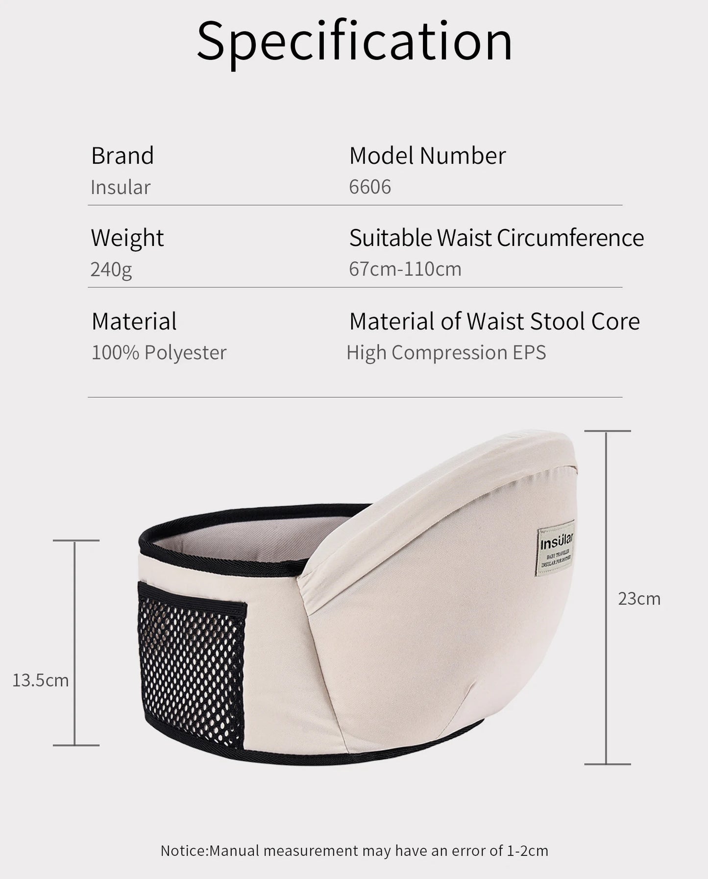 Adjustable Baby Carrier with Waist Stool – Ergonomic Hip Seat Sling for Infants and Toddlers, Front & Face-to-Face Positions - Home Fads