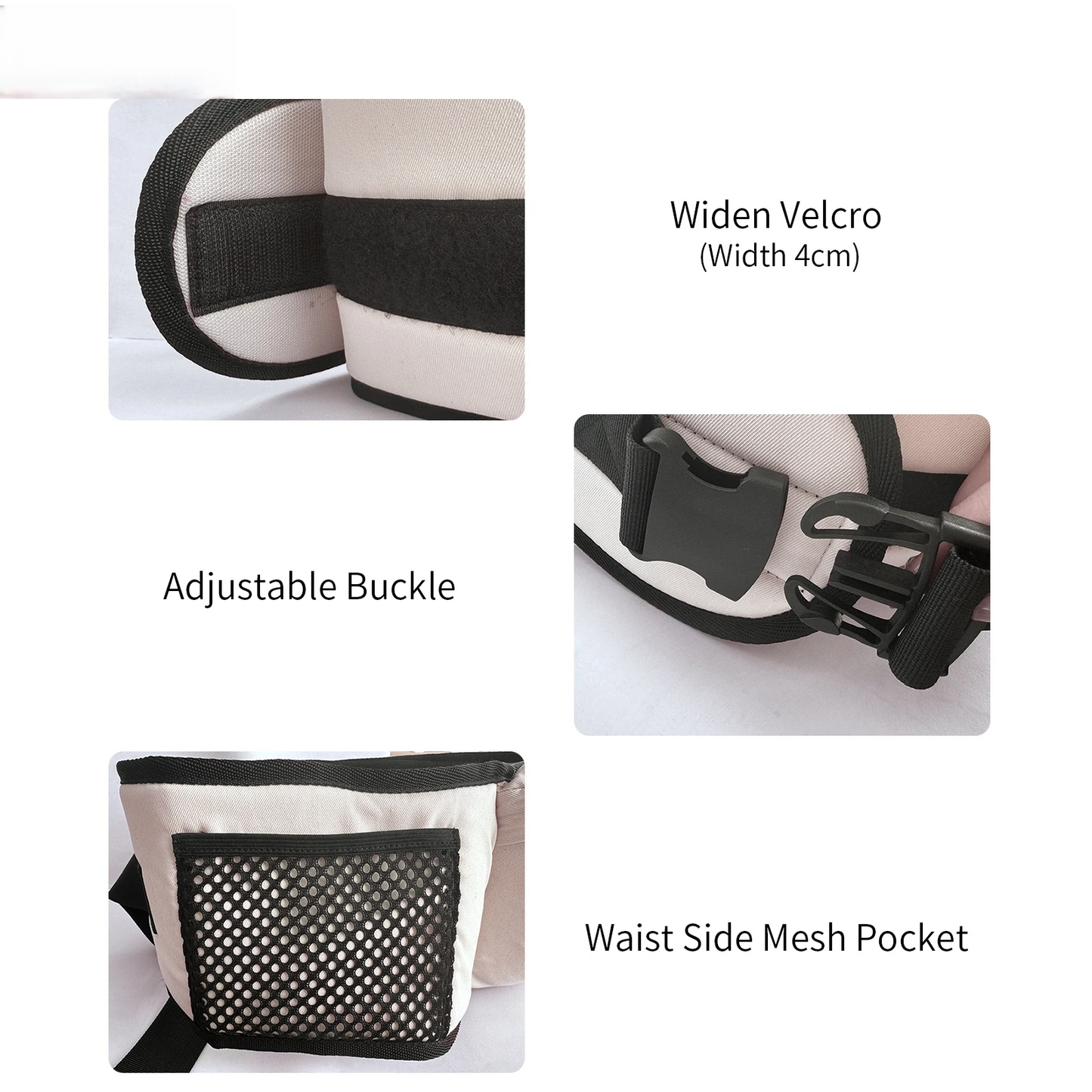 Adjustable Baby Carrier with Waist Stool – Ergonomic Hip Seat Sling for Infants and Toddlers, Front & Face-to-Face Positions - Home Fads