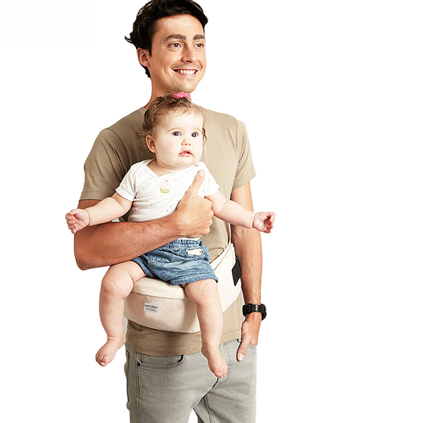 Adjustable Baby Carrier with Waist Stool – Ergonomic Hip Seat Sling for Infants and Toddlers, Front & Face-to-Face Positions - Home Fads