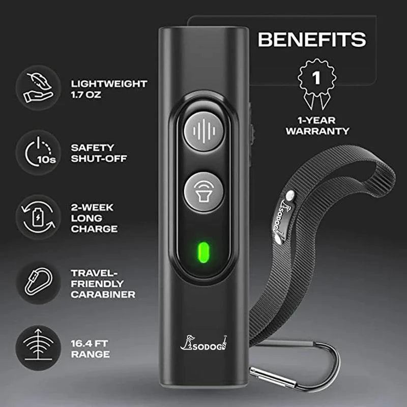 Advanced Canine Training Solution: Dog Repeller - Ultrasonic Anti-Bark Repellent Device - Home Fads