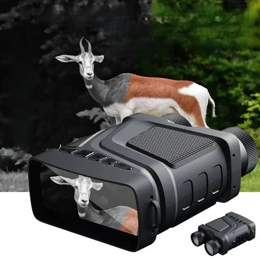 Advanced Digital Infrared Night Vision Binoculars with 5X Zoom for Professional Hunting and Camping - Reliable 300M Night Vision Device - Home Fads