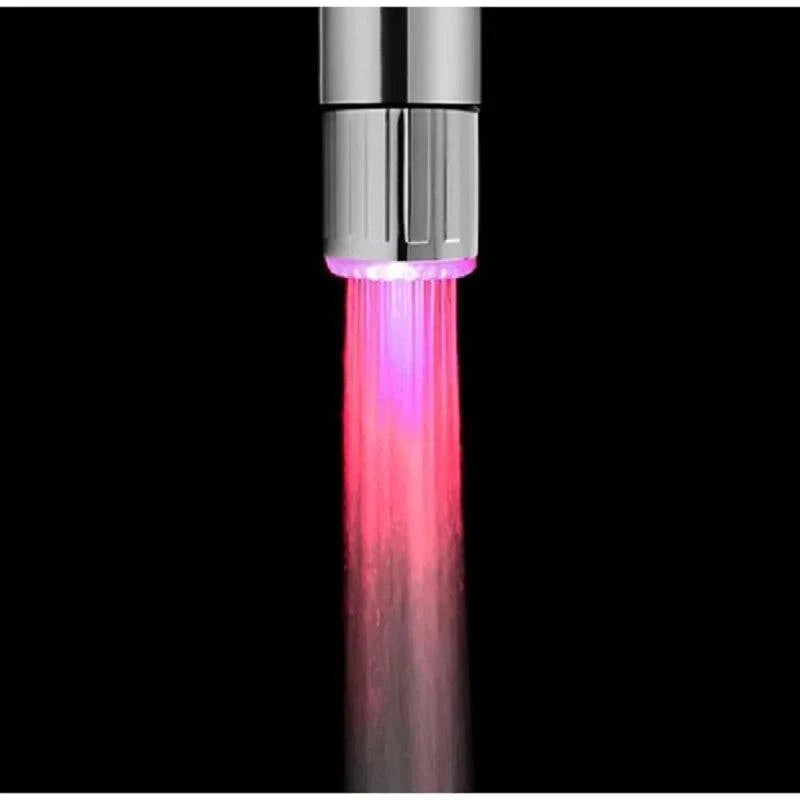 Advanced LED Water Faucet Aerator: 3 Color Lights, Temperature-Sensitive Illumination - Ideal for Kitchen & Bathroom - Home Fads