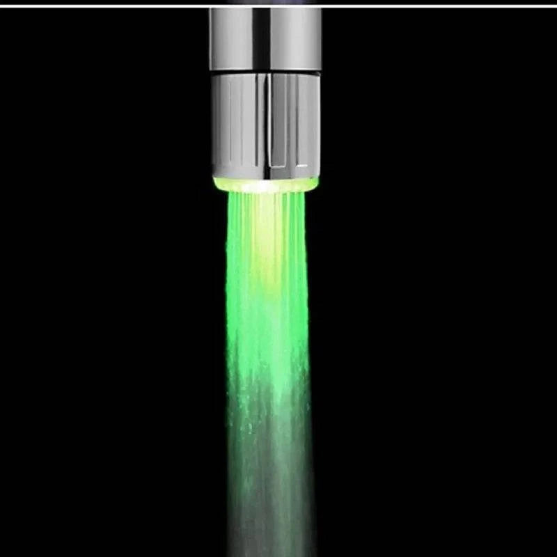 Advanced LED Water Faucet Aerator: 3 Color Lights, Temperature-Sensitive Illumination - Ideal for Kitchen & Bathroom - Home Fads