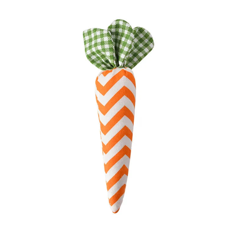 Artificial Carrot Decorations – Set of 1, 3, or 5 Soft Fabric Carrots for Spring, Seasonal Displays, Parties, Home Decor, and Crafts - Home Fads