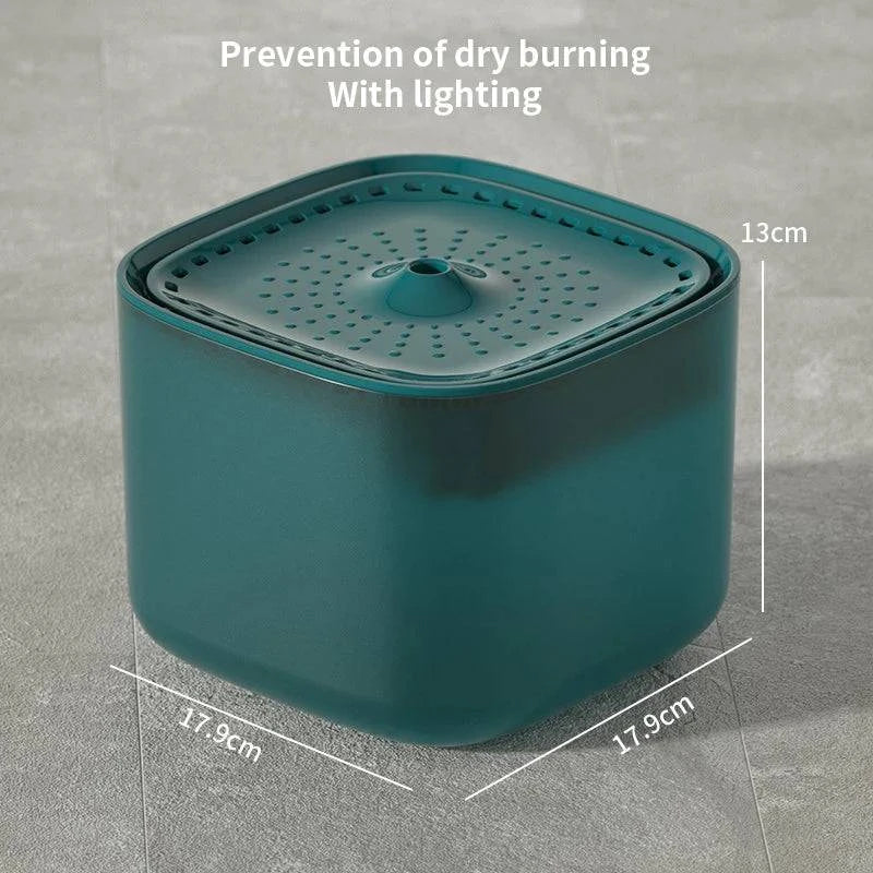 Automatic 3L Cat Water Fountain with Recirculating Filter and Large Capacity - USB Electric Mute Design - Home Fads