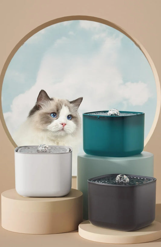 Automatic 3L Pet Water Fountain – Ultra-Quiet USB Powered Drinking Dispenser with Recirculating Filter - Home Fads
