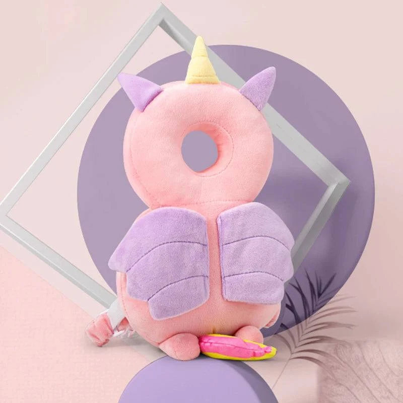 Baby Head Protector Backpack Pillow - Soft PP Cotton Safety Cushion for Toddlers (1-3 Years) - Adorable Cartoon Designs - Home Fads