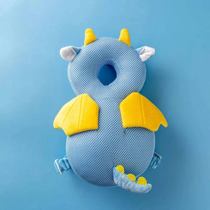Baby Head Protector Backpack Pillow - Soft PP Cotton Safety Cushion for Toddlers (1-3 Years) - Adorable Cartoon Designs - Home Fads