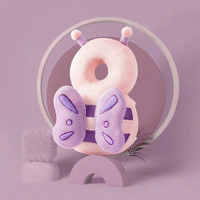 Baby Head Protector Backpack Pillow - Soft PP Cotton Safety Cushion for Toddlers (1-3 Years) - Adorable Cartoon Designs - Home Fads