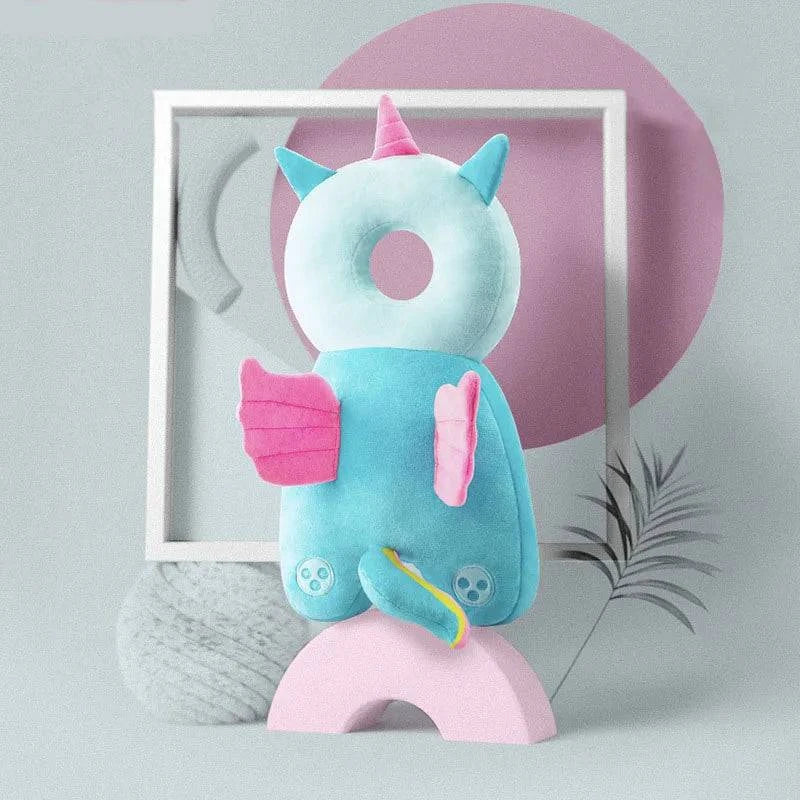 Baby Head Protector Backpack Pillow - Soft PP Cotton Safety Cushion for Toddlers (1-3 Years) - Adorable Cartoon Designs - Home Fads