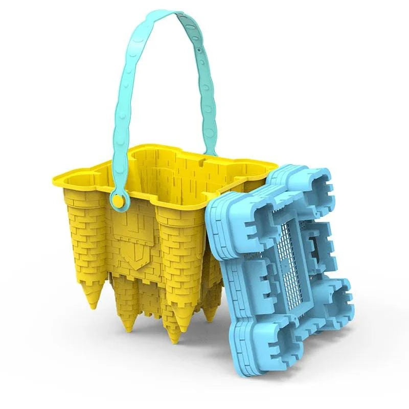 Beach Castle Bucket Sand Play Set - Outdoor Kids Summer Toys - Home Fads