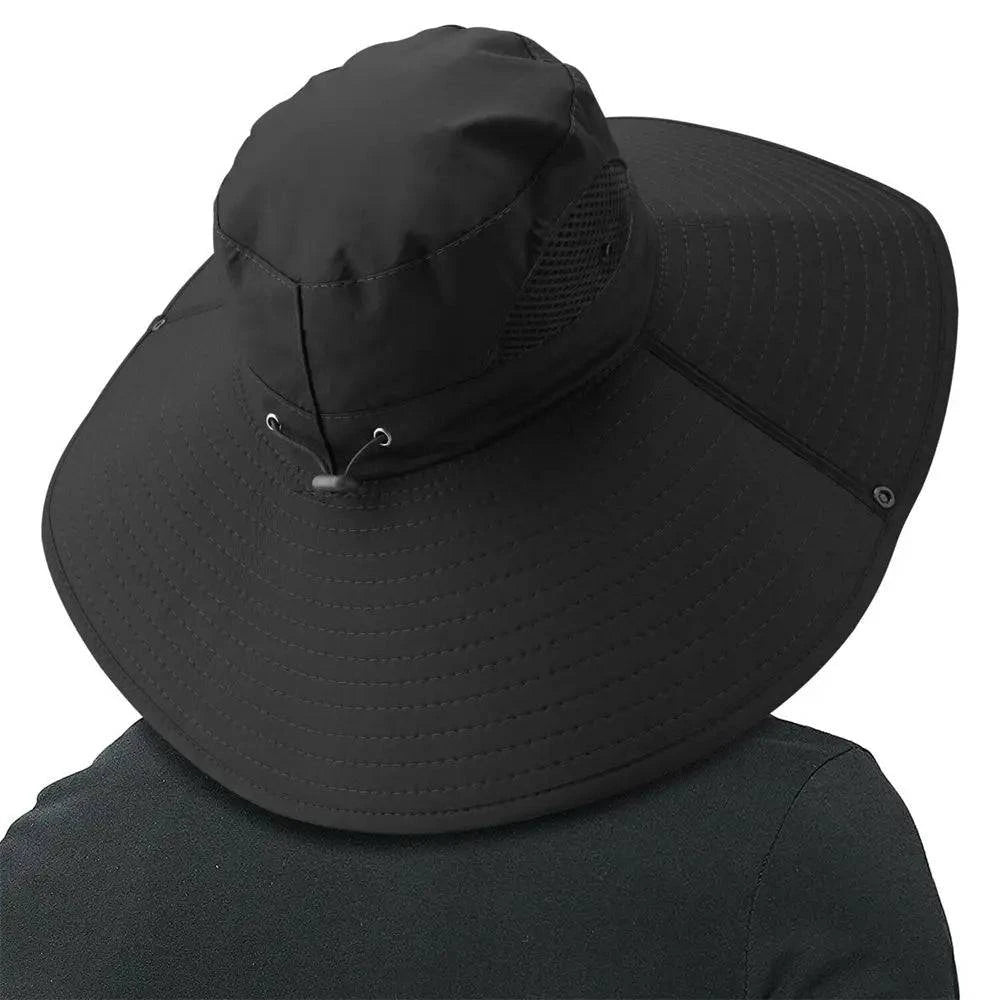 Breathable Cotton Sun Fisherman Hat with Wide Visor Brim for Men and Women - Perfect for Beach, Hiking, Fishing, and Outdoor Adventures - Home Fads