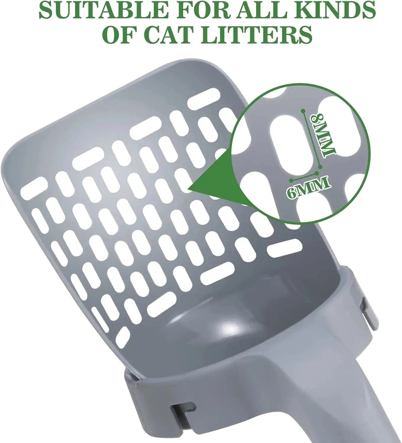 Cat Litter Scoop with Refill Bags - Efficient Pet Waste Management Tool for Clean and Hygienic Litter Boxes - Home Fads
