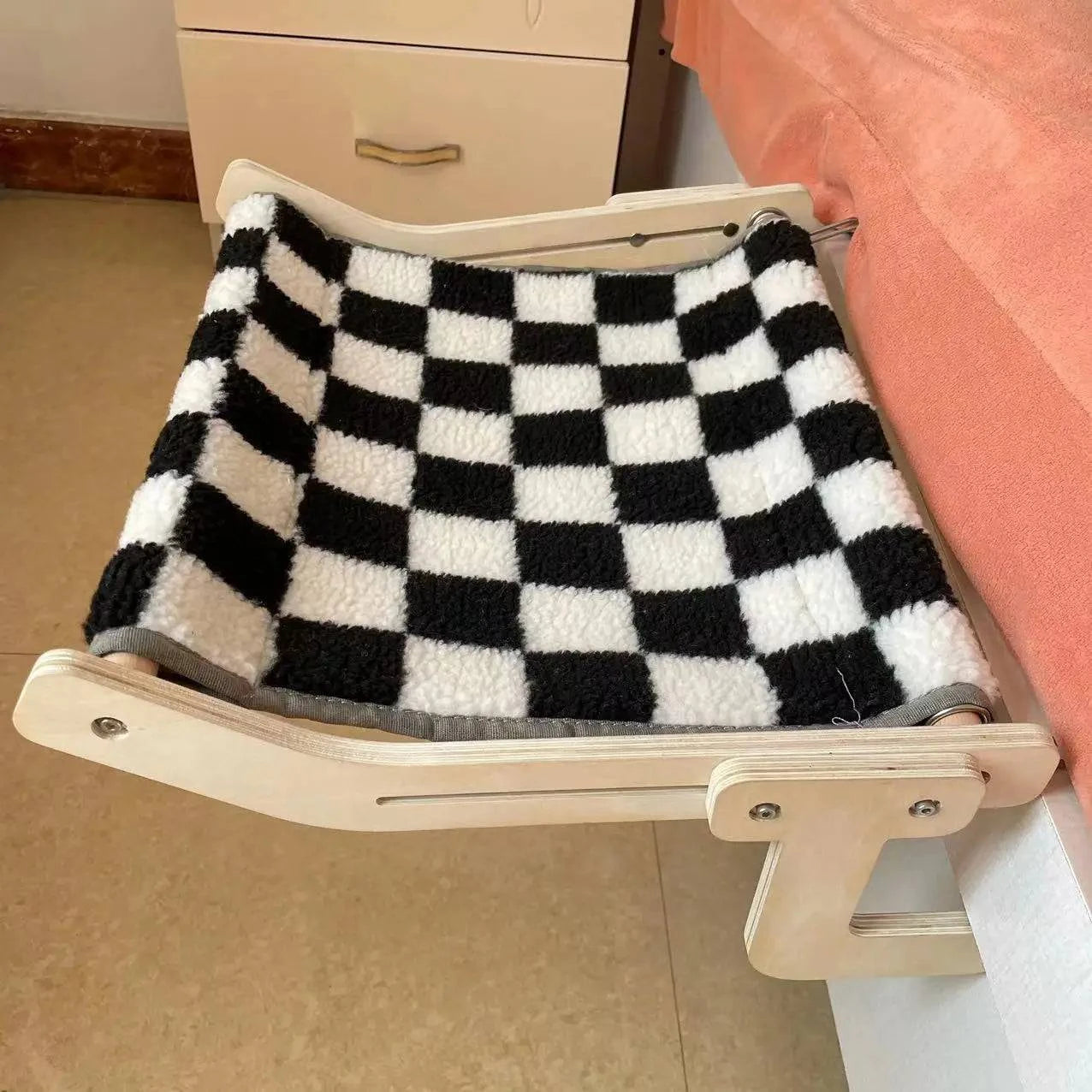 Cat bed, bedside, cat hammock, hanging cat nest, hanging nest, window sill, hammock, cat frame, window, balcony, pet supplies - Home Fads