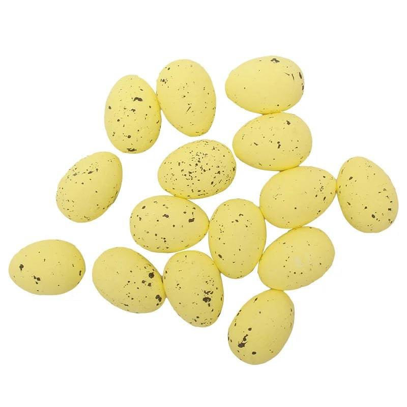 Decorative Foam Egg Ornaments – Set of 20/50 Pieces for Stylish DIY Decor and Craft Projects - Home Fads