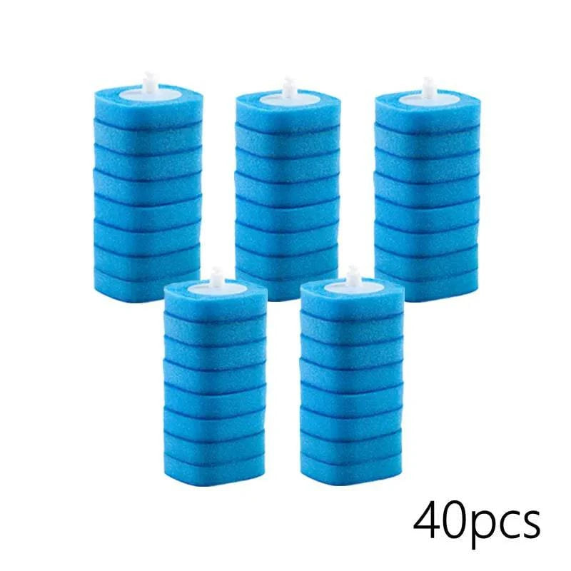 Disposable Toilet Brush Set: Wall-Mounted with Preloaded Scrubbing Solution - Touch-Free Maintenance - Home Fads