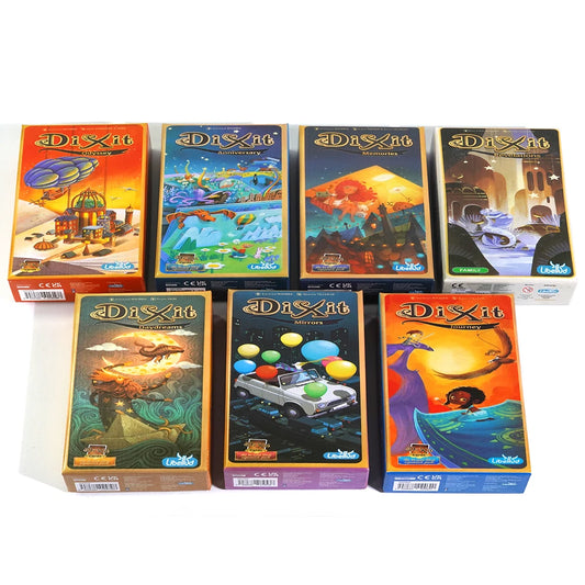 Dixit Expansion Pack - 84 Illustrated Cards: Journey, Memories, Daydreams, Harmonies, Anniversary, Revelations, Origins, Quest, Mirrors, Odyssey - Home Fads