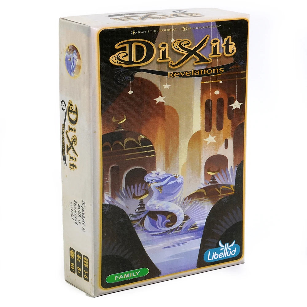 Dixit Expansion Pack - 84 Illustrated Cards: Journey, Memories, Daydreams, Harmonies, Anniversary, Revelations, Origins, Quest, Mirrors, Odyssey - Home Fads