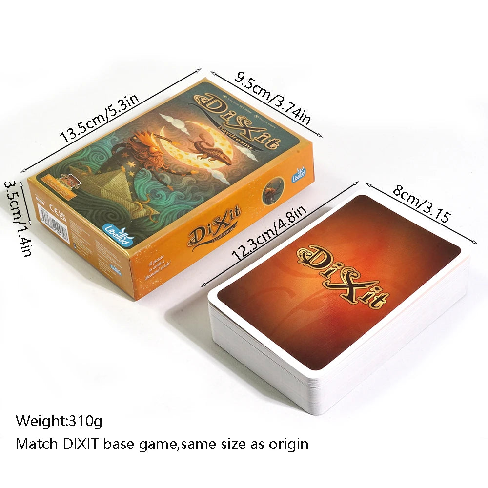 Dixit Expansion Pack - 84 Illustrated Cards: Journey, Memories, Daydreams, Harmonies, Anniversary, Revelations, Origins, Quest, Mirrors, Odyssey - Home Fads