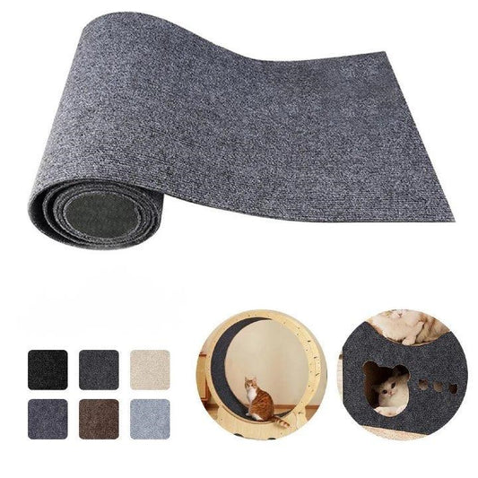 Durable Anti-Scratch Sofa Protection Board | Trimmable Self-Adhesive Cat Scratch Mat Carpet for Cats | Satisfies Feline - Home Fads