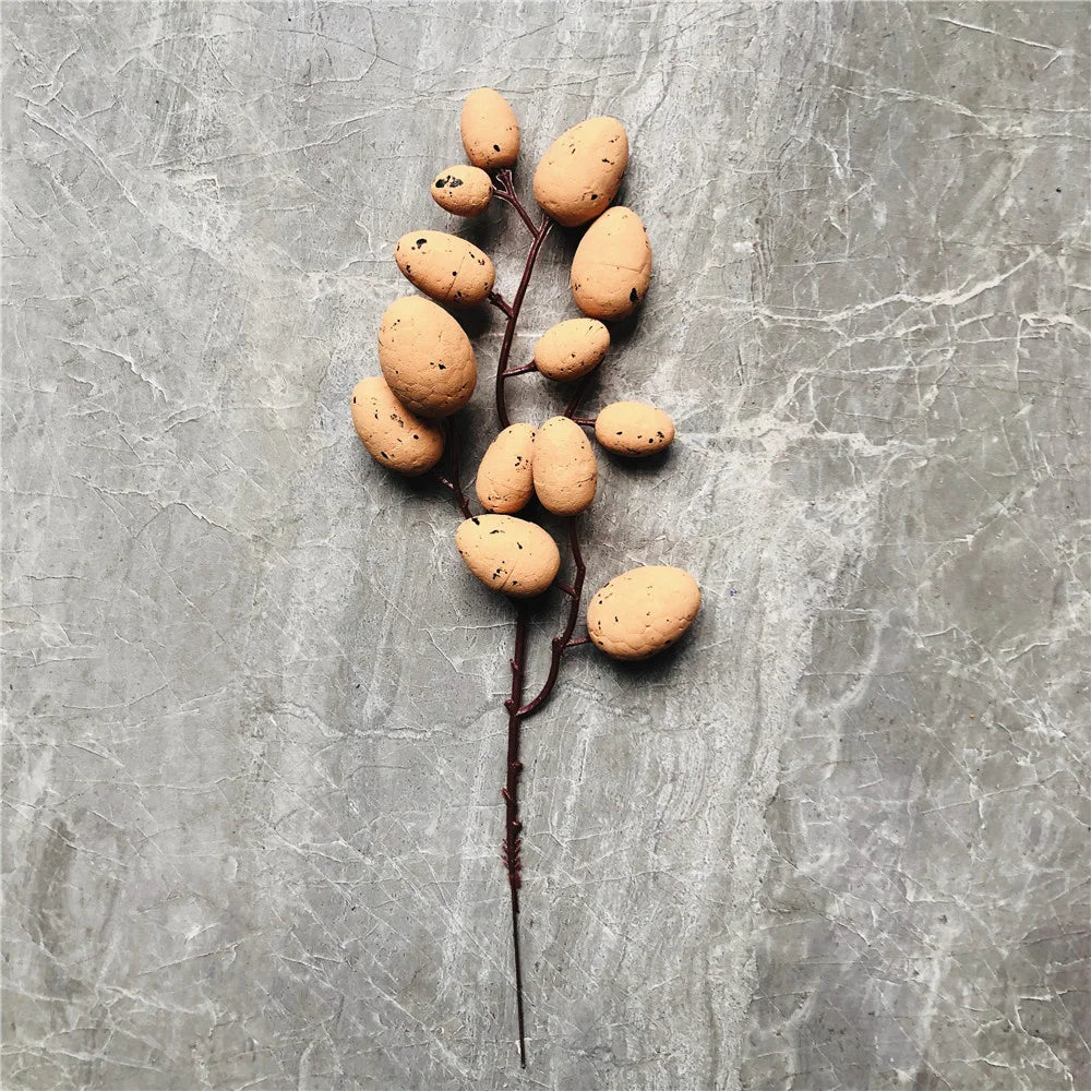 Egg Tree Branch Picks – 32cm Foam and Plastic Decorations for Spring and Holiday Displays - Home Fads