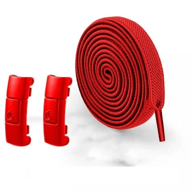Elastic No-Tie Shoelaces with Press Lock for Sneakers - Kids and Adults - Home Fads