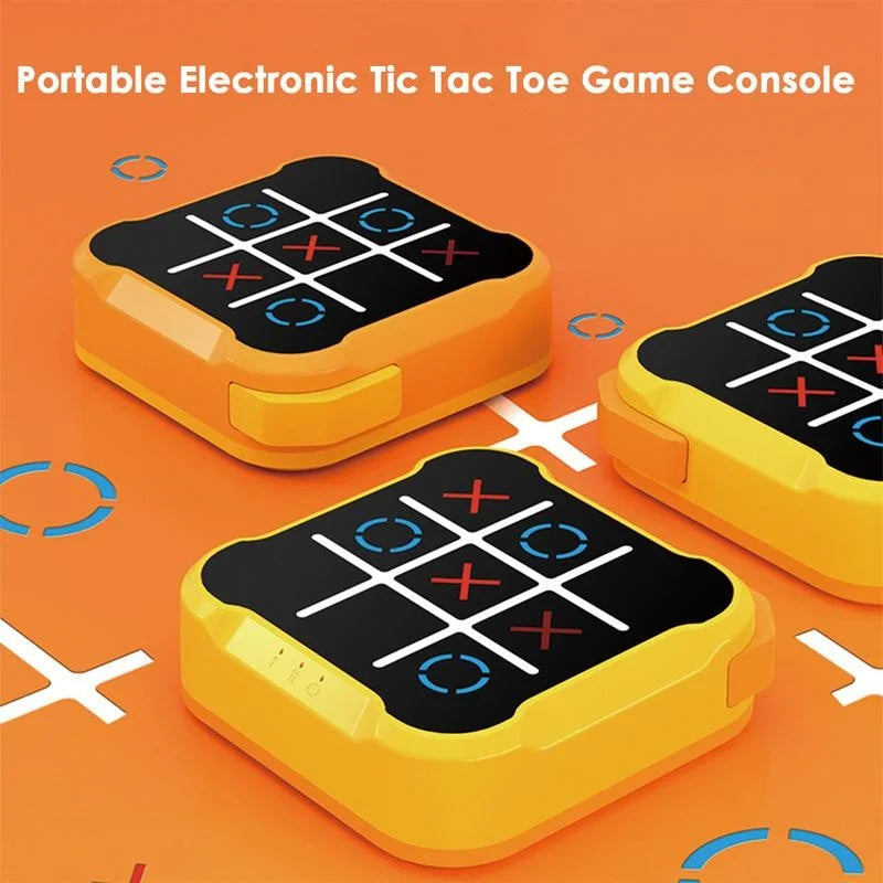 Electronic Tic-Tac-Toe Board Game – Portable, Interactive Puzzle for Kids & Adults – Also Available in Classic Version - Home Fads