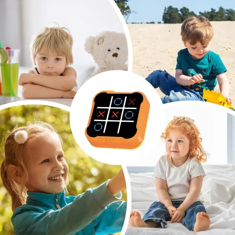 Electronic Tic-Tac-Toe Board Game – Portable, Interactive Puzzle for Kids & Adults – Also Available in Classic Version - Home Fads