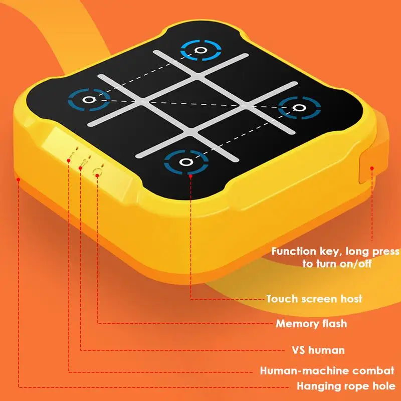 Electronic Tic-Tac-Toe Board Game – Portable, Interactive Puzzle for Kids & Adults – Also Available in Classic Version - Home Fads
