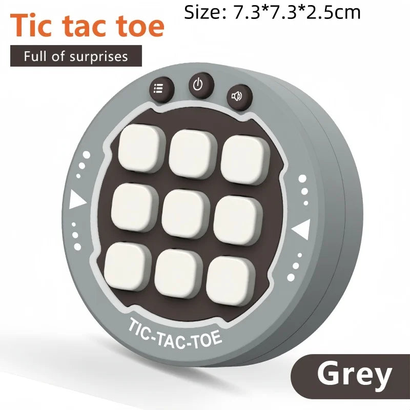 Electronic Tic-Tac-Toe Board Game – Portable, Interactive Puzzle for Kids & Adults – Also Available in Classic Version - Home Fads