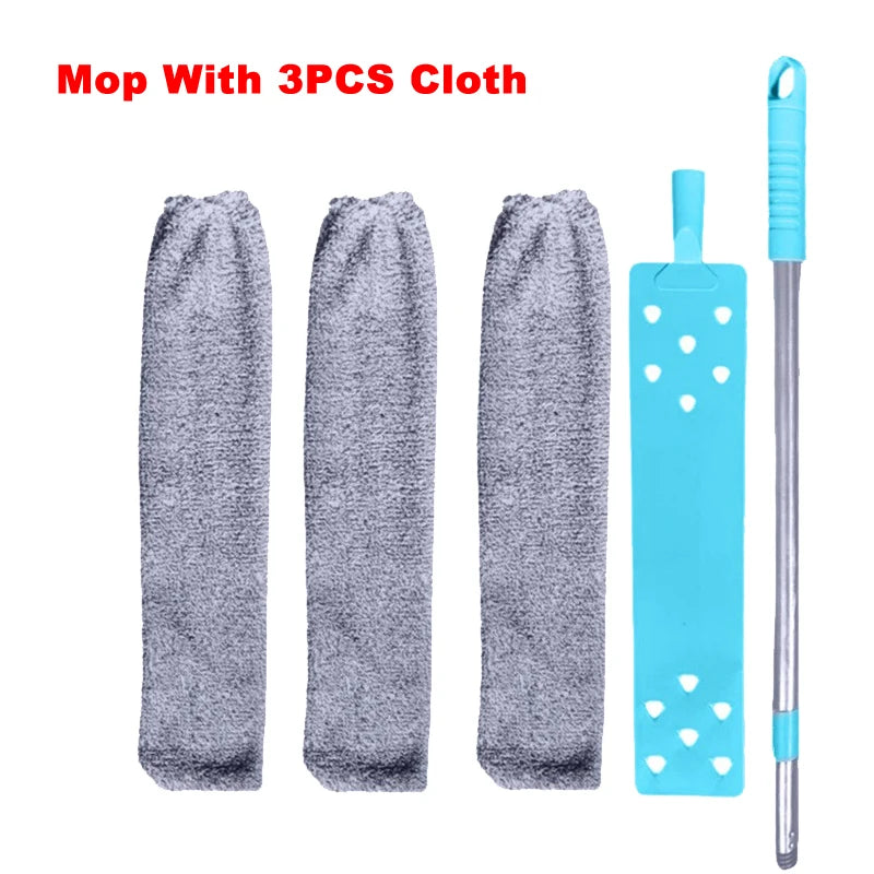 Extendable Telescopic Duster Brush with Long Handle - Microfiber Cleaning Tool for Household, Bedside, Sofa, and Gaps - Home Fads