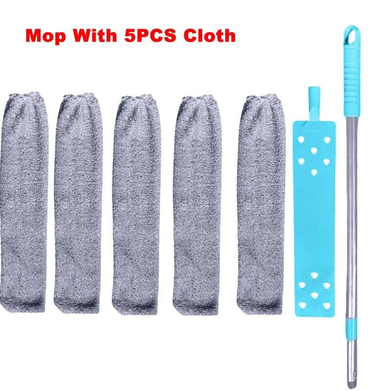 Extendable Telescopic Duster Brush with Long Handle - Microfiber Cleaning Tool for Household, Bedside, Sofa, and Gaps - Home Fads