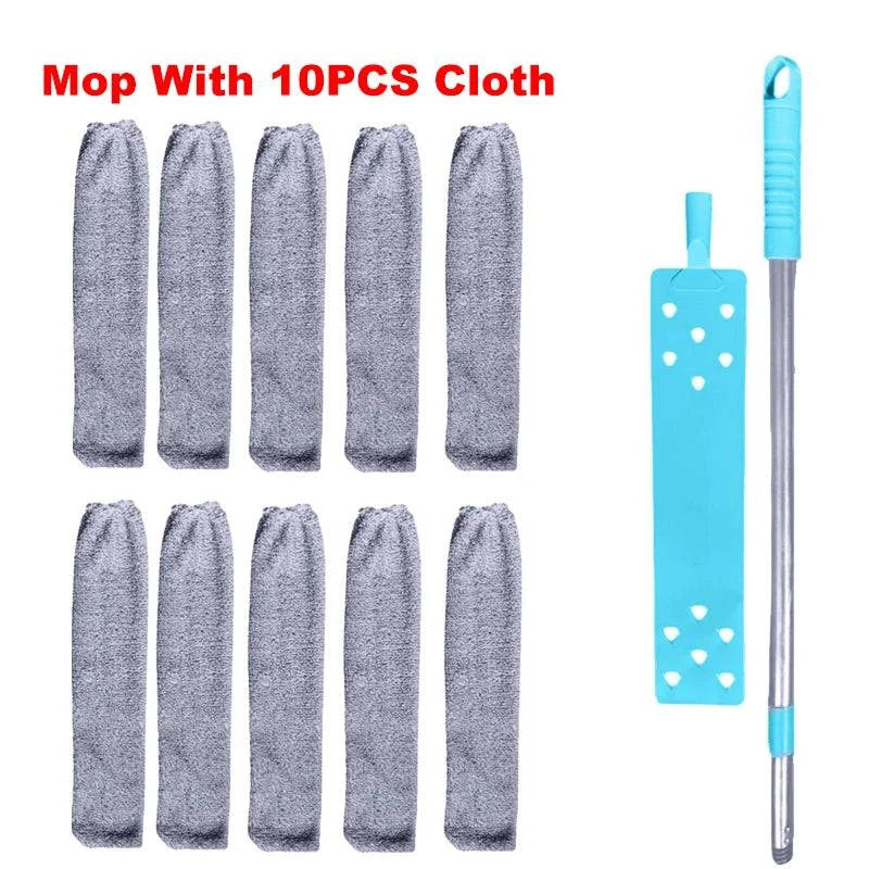 Extendable Telescopic Duster Brush with Long Handle - Microfiber Cleaning Tool for Household, Bedside, Sofa, and Gaps - Home Fads