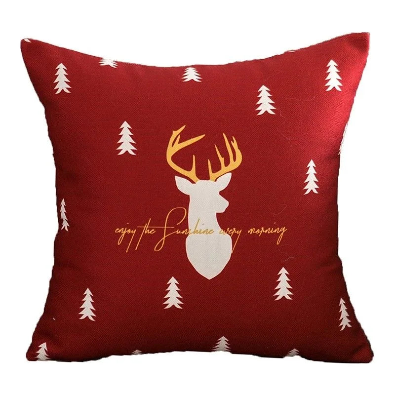 Festive Cushion Covers – Playful Designs Featuring Seasonal Characters for Home Décor and Gifts - Home Fads