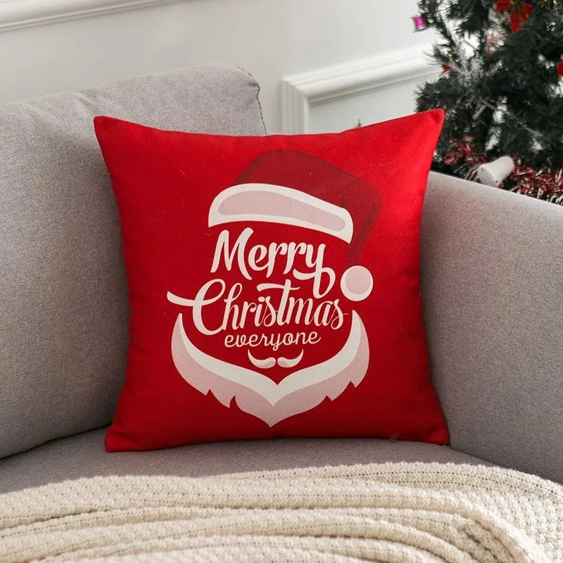 Festive Cushion Covers – Playful Designs Featuring Seasonal Characters for Home Décor and Gifts - Home Fads