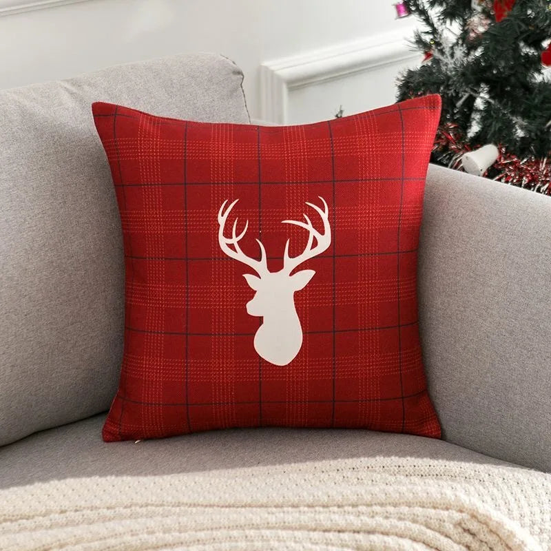 Festive Cushion Covers – Playful Designs Featuring Seasonal Characters for Home Décor and Gifts - Home Fads