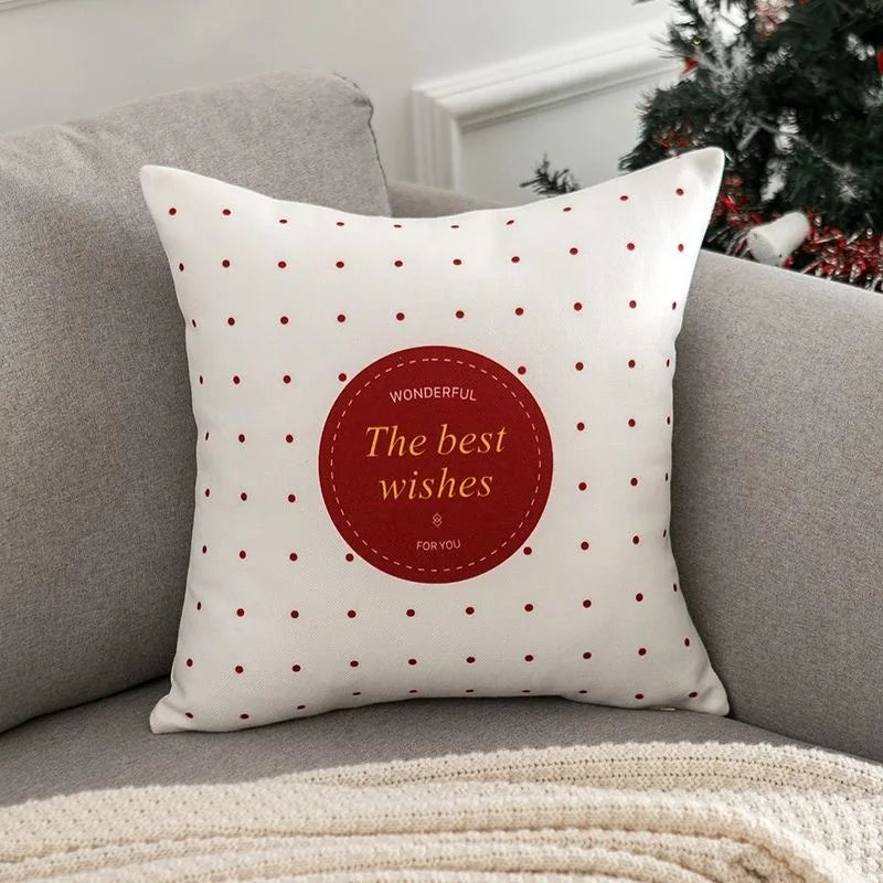 Festive Cushion Covers – Playful Designs Featuring Seasonal Characters for Home Décor and Gifts - Home Fads