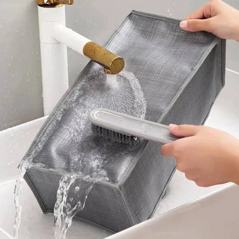 Foldable Cloth Storage Box with Handle - Three Sizes for Organizing Wardrobe Clothes: Neat and Efficient Storage Solution - Home Fads