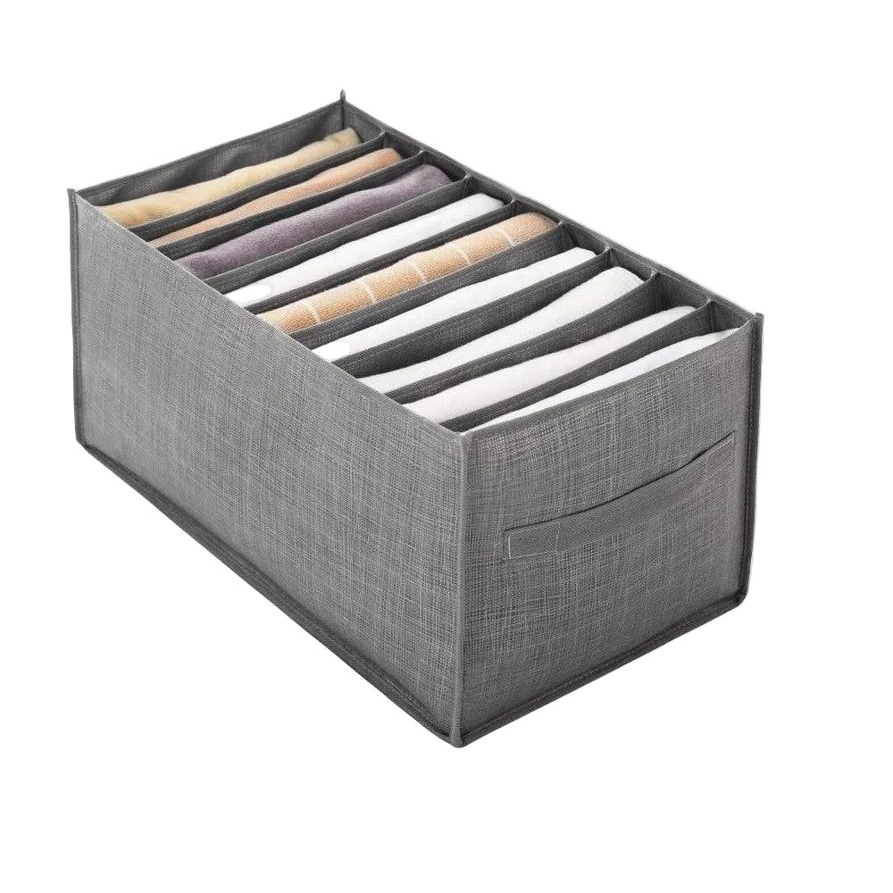 Foldable Cloth Storage Box with Handle - Three Sizes for Organizing Wardrobe Clothes: Neat and Efficient Storage Solution - Home Fads