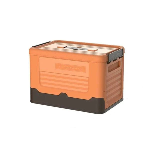 Foldable Storage Box with Lid - Multifunctional Organizer Container for Clothes, Toys and Sundries - Home Fads