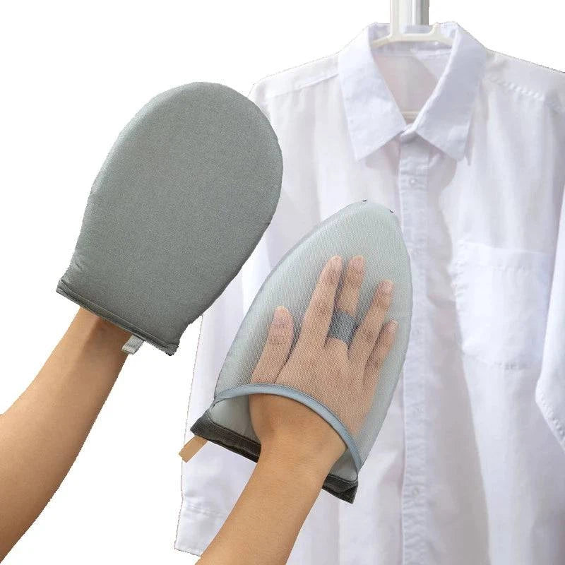 Heat-Resistant Garment Steamer Ironing Gloves with Finger Loop - Home Fads