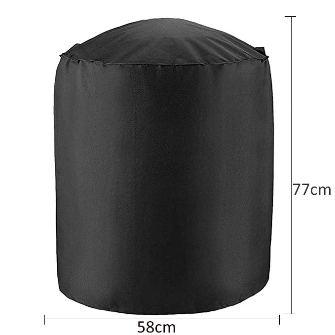 Heavy-Duty Waterproof BBQ Grill Cover – UV-Resistant, Dustproof, All-Weather Outdoor Protection for Gas, Charcoal & Electric Grills – Available in 5 Sizes, Black - Home Fads