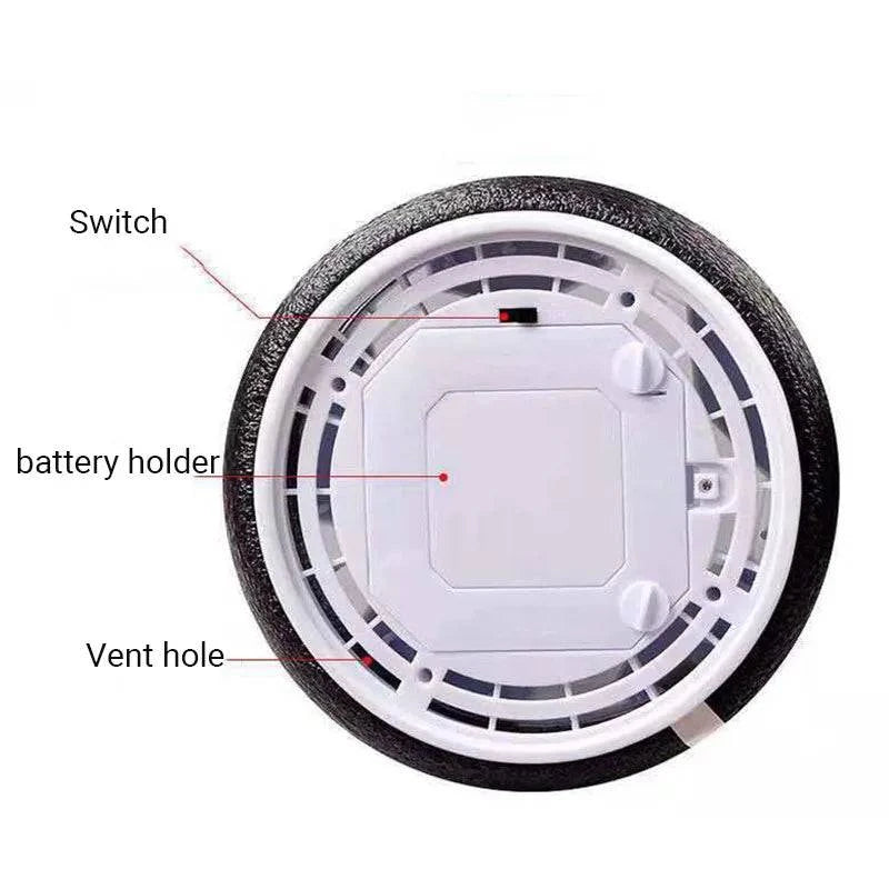 Hover Soccer Ball Toy for Kids - Electric Floating Football with LED Lights and Music for Indoor and Outdoor Play - Home Fads