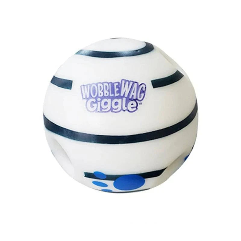 Interactive Wobble Wag Giggle Glow Ball for Dogs | Fun Sounds | Durable Pet Toy - Home Fads