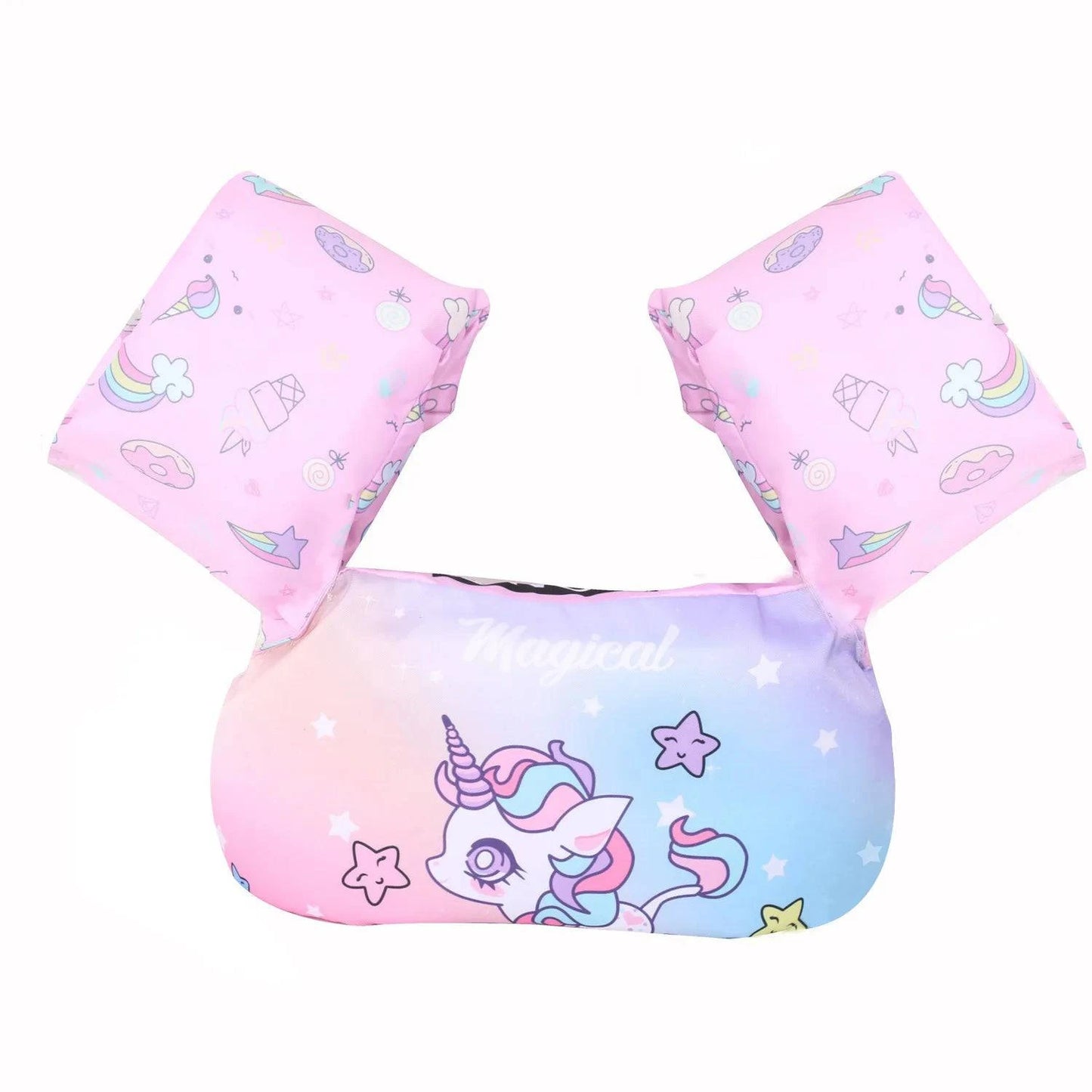 Kids Cartoon Swimming Armband Vest – Safe and Durable Floatation Aid for Children Ages 2–6 (14–25kg) - Home Fads