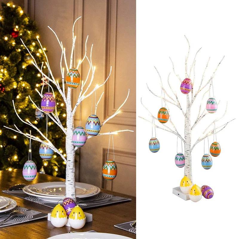 LED Birch Tree Lamp for Home Decor - Ideal for Various Celebrations and Occasions - Indoor Bedroom, Party, and Landscape Lighting - Home Fads