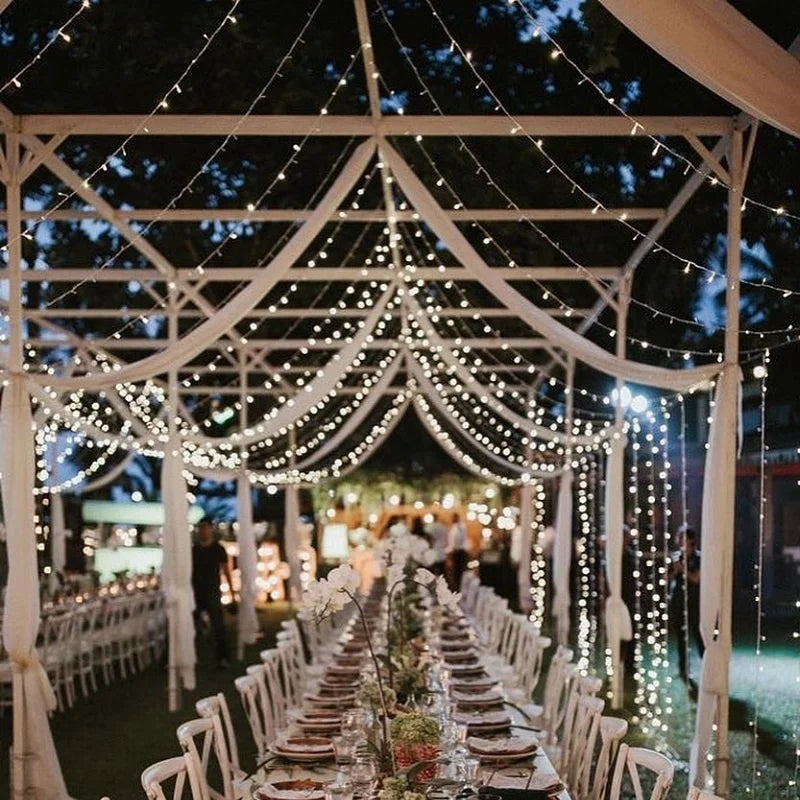 LED String Lights – USB/Battery Powered Copper/Silver Wire – Waterproof Fairy Lights for Holidays, Weddings & Parties (1M, 2M, 3M, 5M, 10M, 20M) - Home Fads
