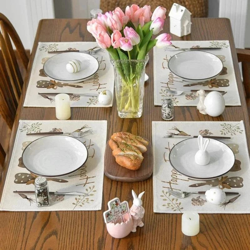 Linen Table Runner – Spring Dining Decor for 180cm Tables – Elegant Seasonal Design - Home Fads